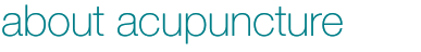 what is acupuncture graphic